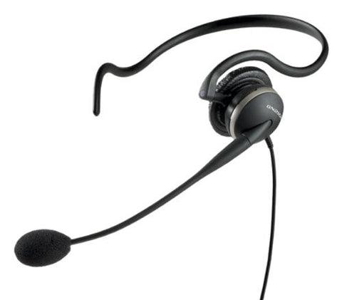 Jabra GN2124 4-in-1 Mono Corded Quick Disconnect Headset with 4-in-1 Wearing Styles for Deskphone