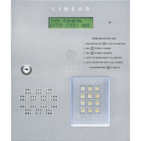 Linear Ae-500 Commercial Telephone Entry System